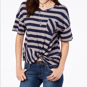 NWOT Lucky Brand Twist front Top